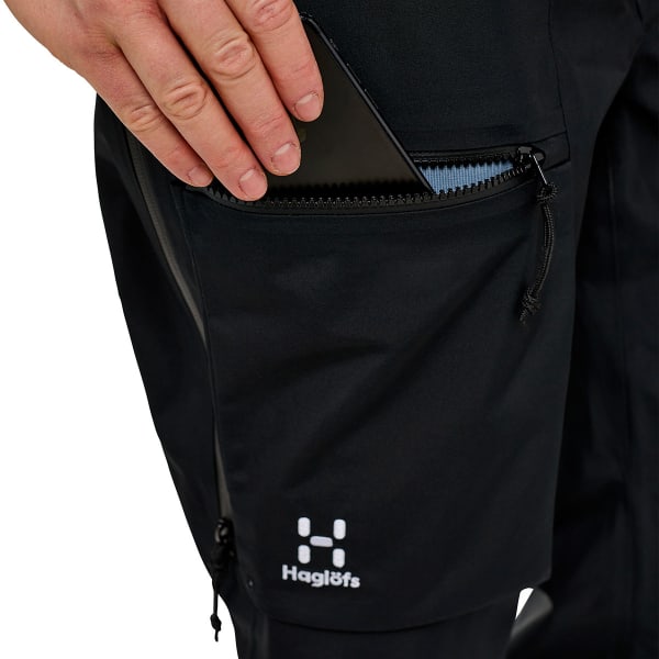 Pantalon ski de randonnée HAGLÖFS VASSI GTX PANT WOMEN TRUE BLACK