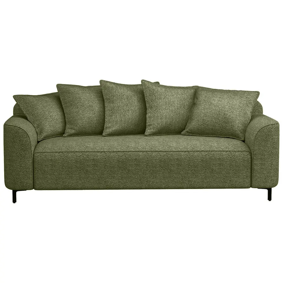 Bank Elsa 3-zits - stof Anthology - groen