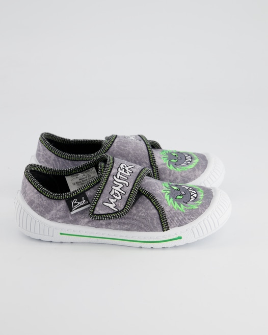 Beck 3057 Hausschuhe in Grau