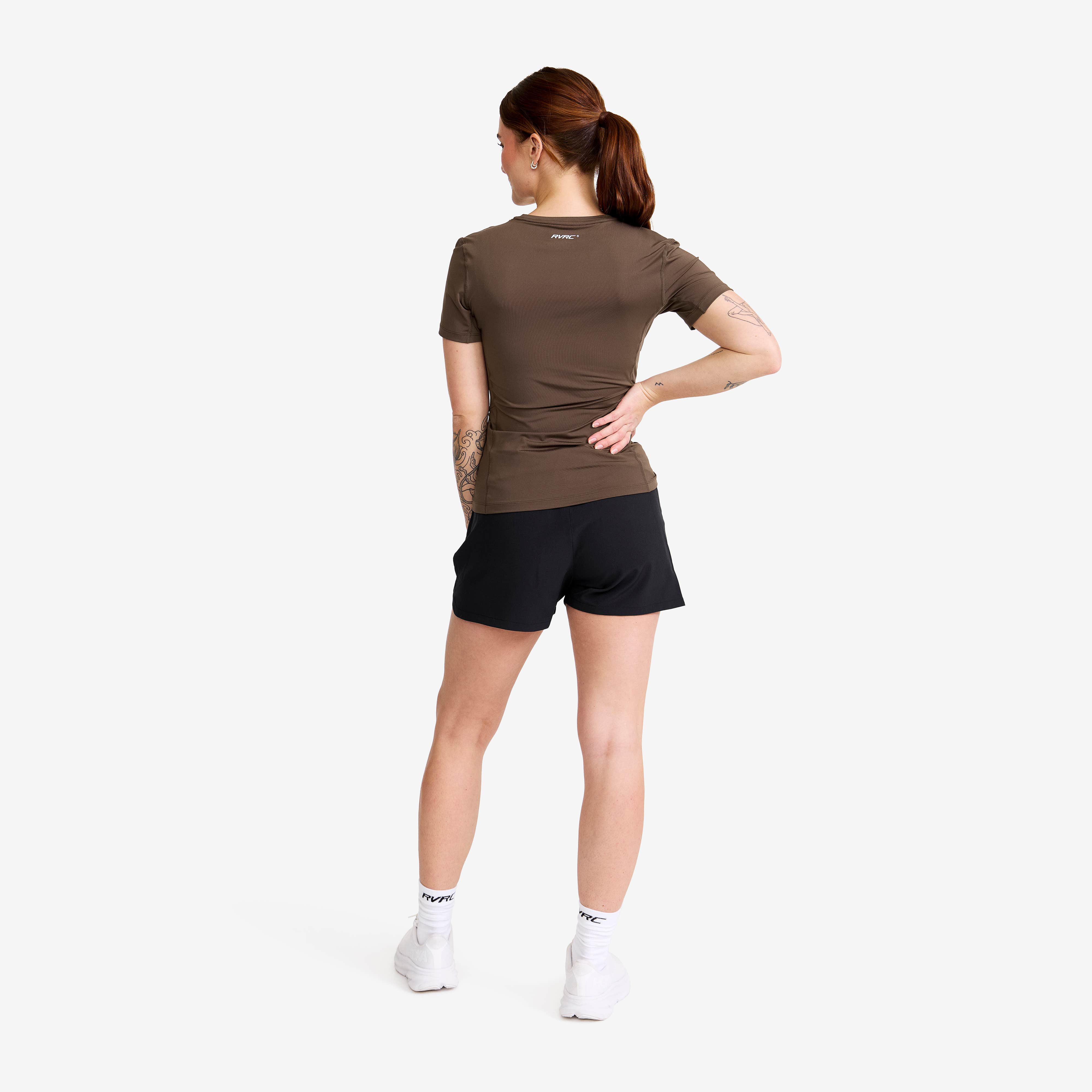 Stride Active T-shirt  Dame Hot Fudge