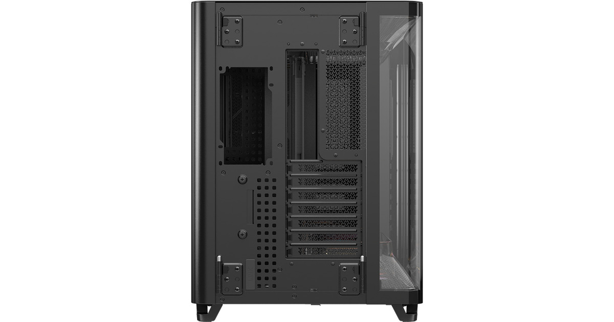 CorsairAIR 5400 RS-R ARGB  midi tower behuizing  (Zwart | 3x USB-C | RGB | Tempered Glass)