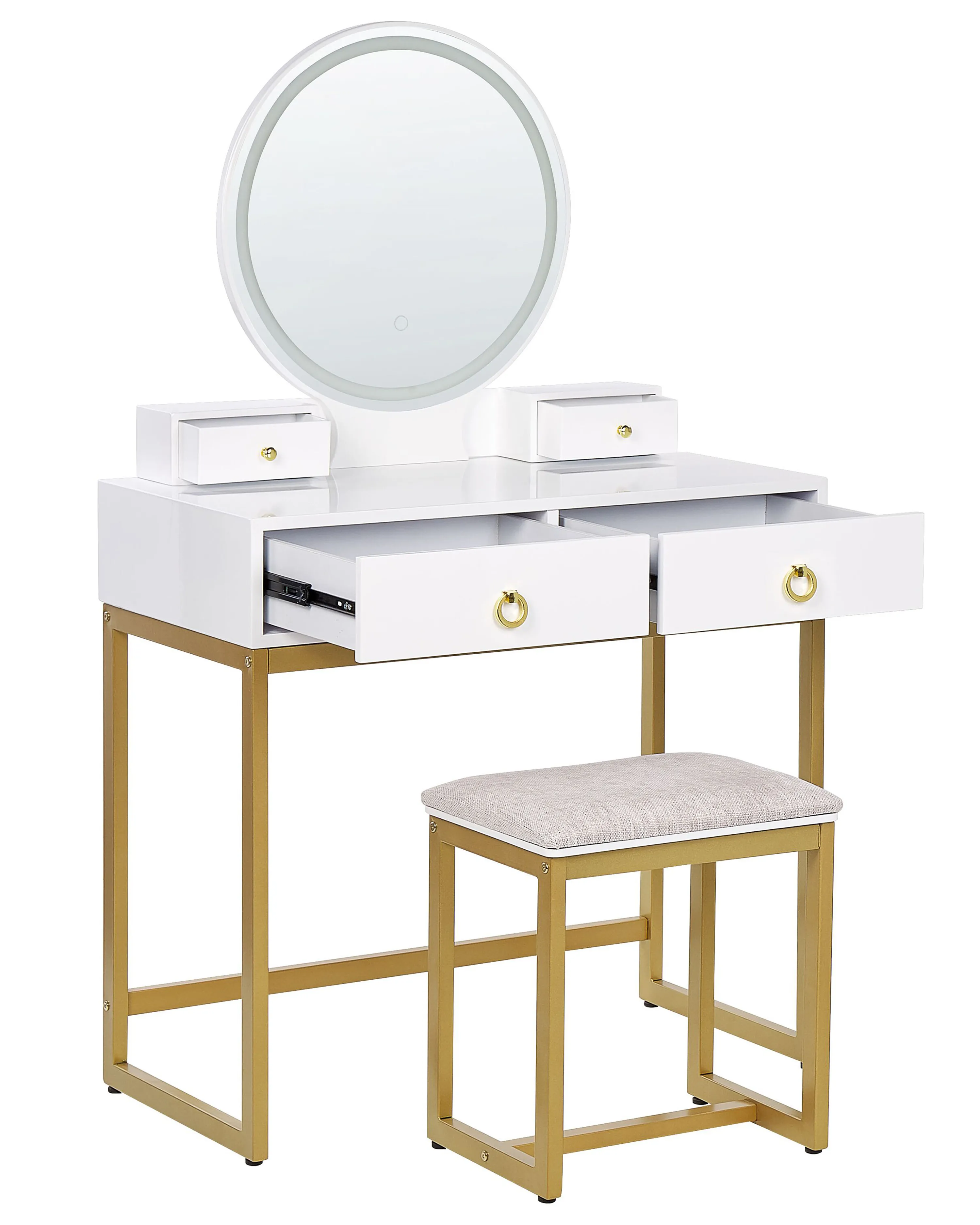Kaptafel AUXON LED Wit
