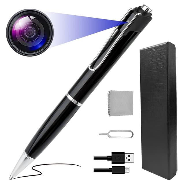 1080P Skjult kamera Pen Videooptagelse fotografi lomme