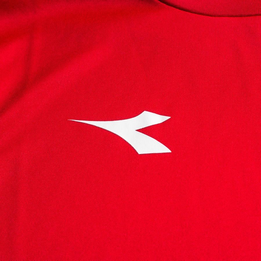 Diadora Sweat Equipo - Rouge/Blanc
