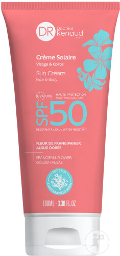 Dr Renaud Crème Solaire Visage Et Corps IP50 Tube 100ml