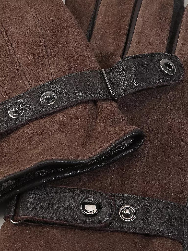 JOOP Lederhandschuhe braun