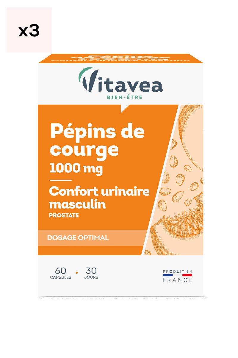 Cure confort urinaire - Pépins de courges - Homme - 3 mois