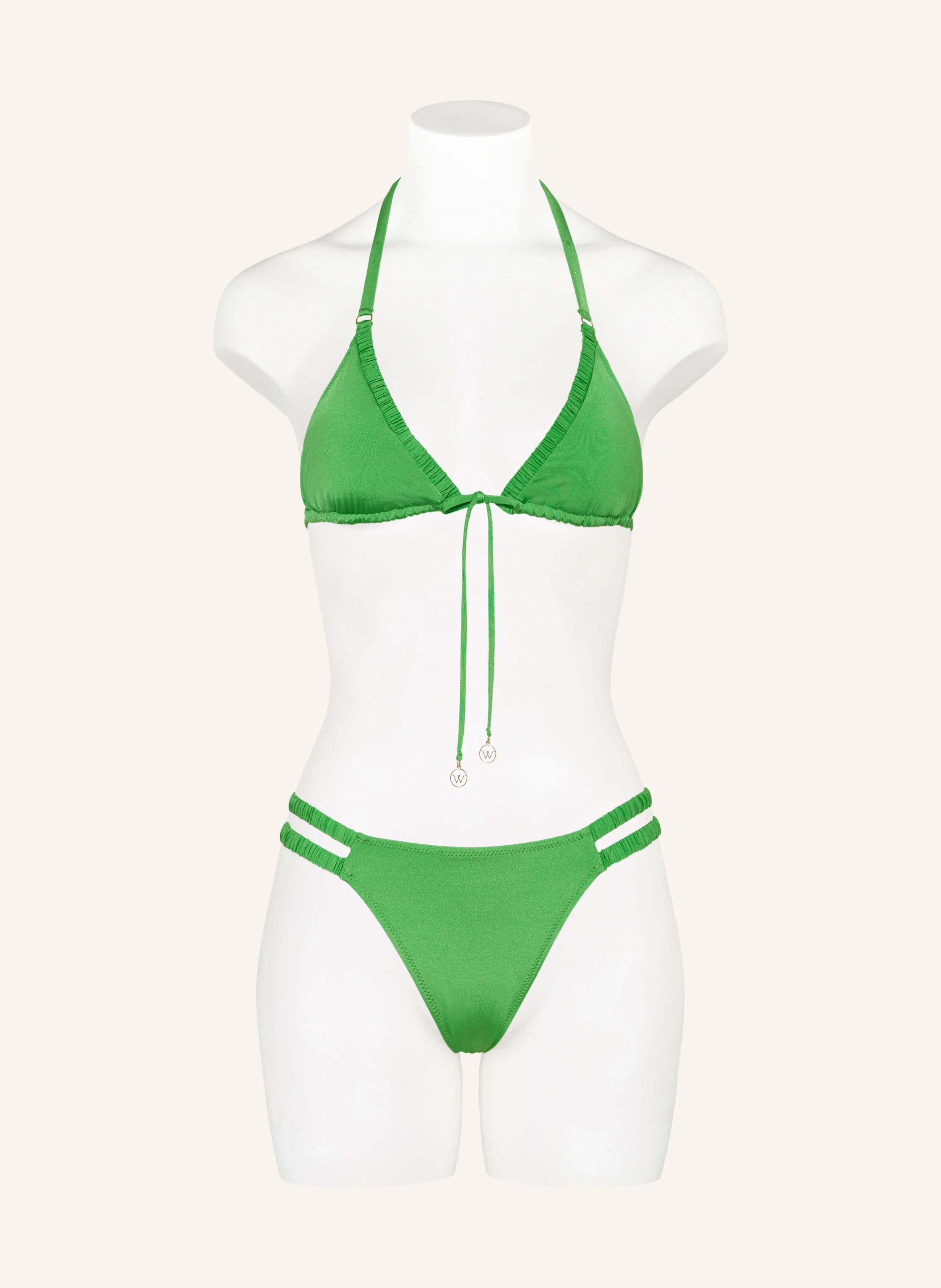watercult Triangel-Bikini-Top SHIMMERING SOLIDS