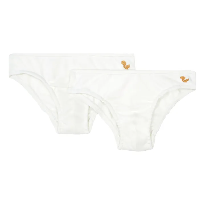 Risu Risu Slip Mayo | Blanc