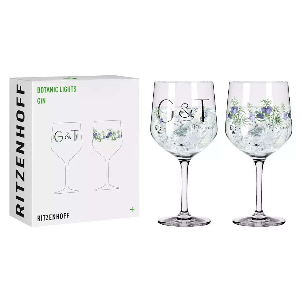 Gläserset - Gin Botanic Lights 2tlg.