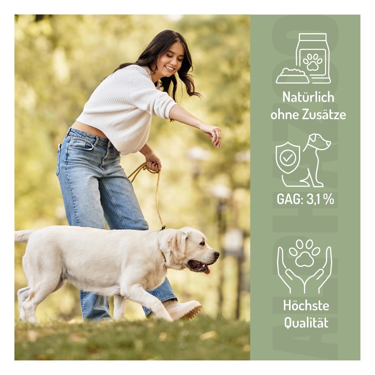 ALPHAZOO Grünlippmuschel-Pulver für Hunde und Katzen 100 g