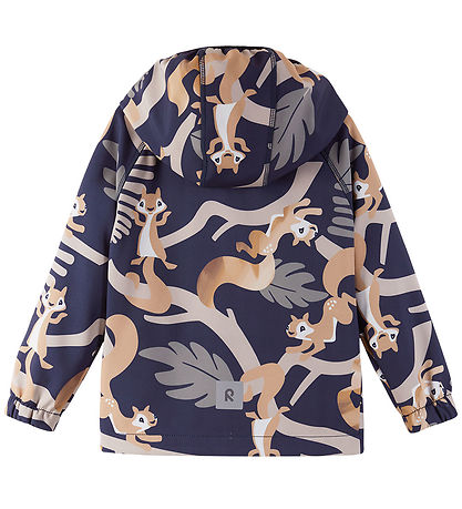 Reima Softshelljacke m. Vantti - Vantti - Navy m. Print