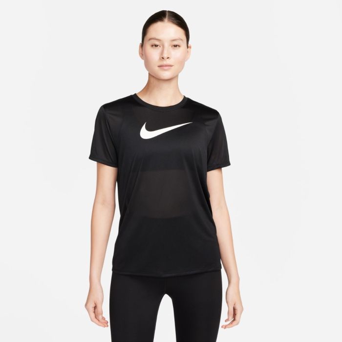 Nike Dame T-shirts Dri-FIT Regular Heathered Graphic Short Sleeve Tee Sort