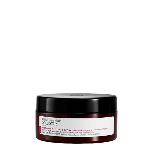 Collistar Attivi Puri Hair Máscara Phyto-Keratin Reestruturação Intensiva 250ml