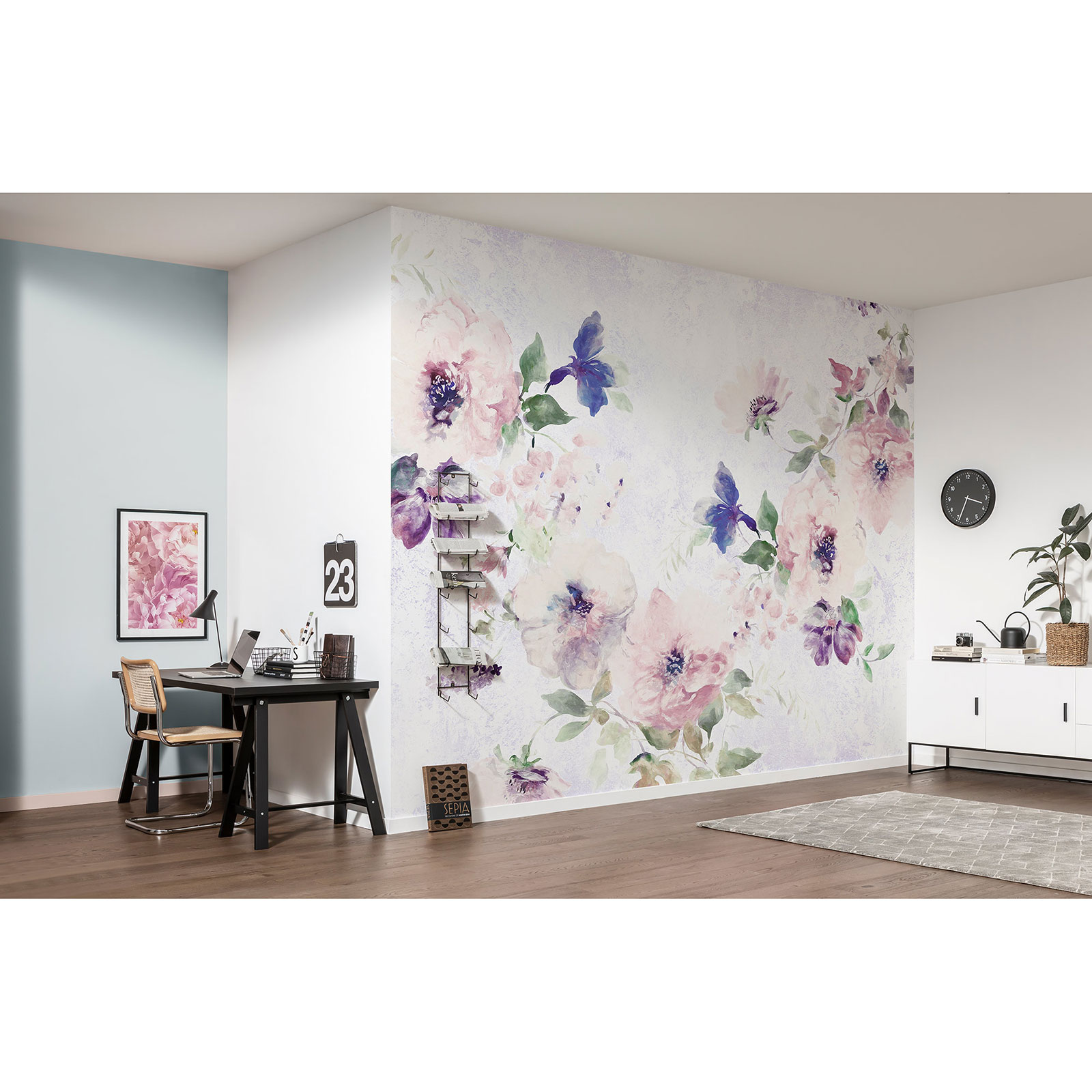 Vlies-Fototapete POEMA - bunt - 300x250 cm
