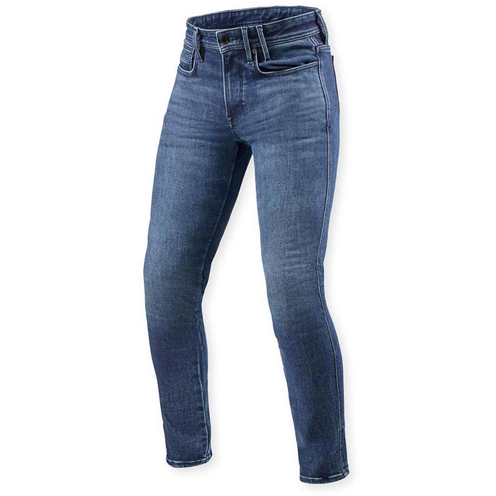 Rev'it - Jean Piston 3 Skinny L36 Bleu