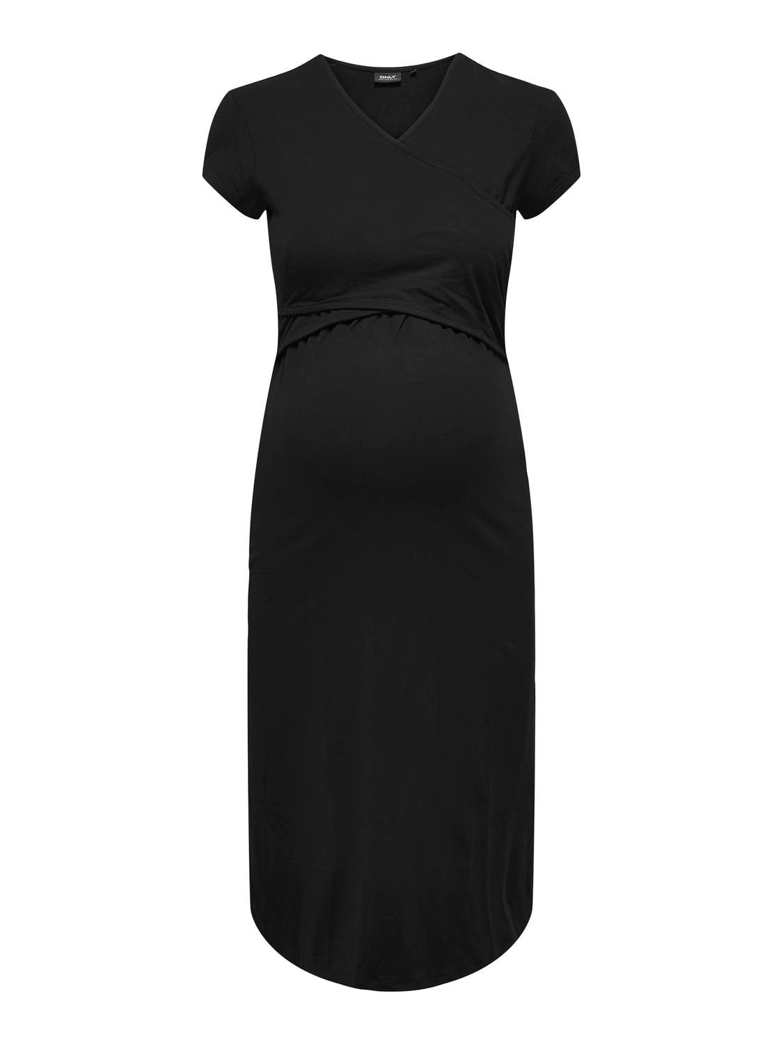 OLMLISA Midikleid Black