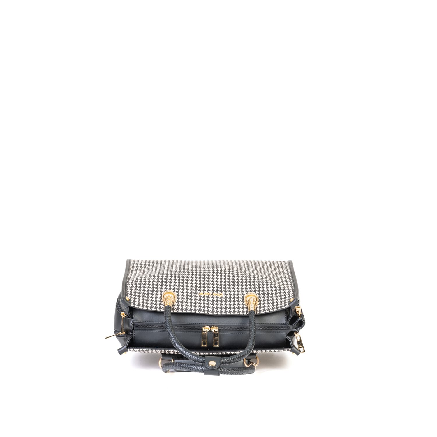Olivia Lauren Emily Business Trolley zwart/wit