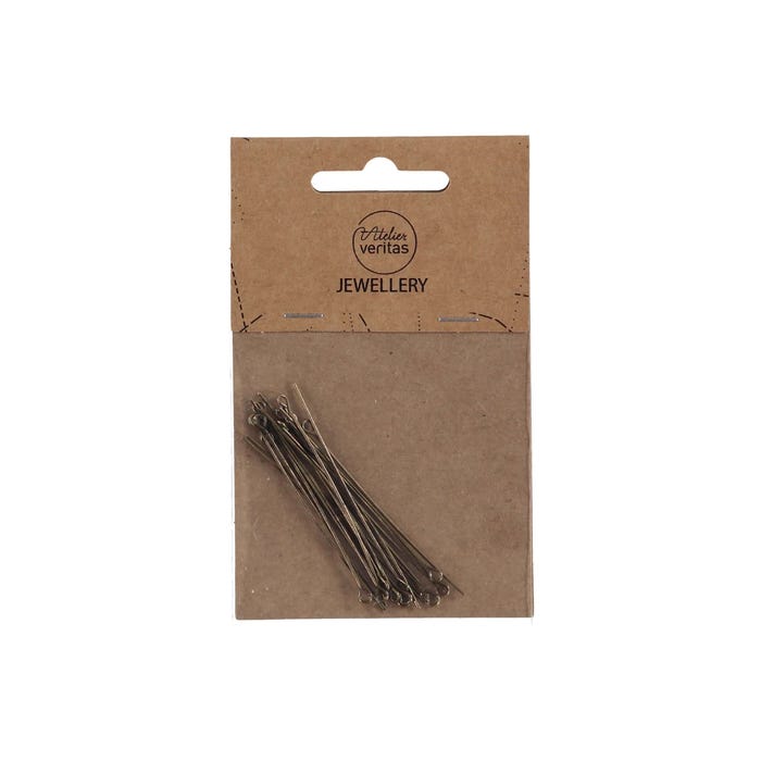 Veritas-Oogstiften oud goud 55mm-20st