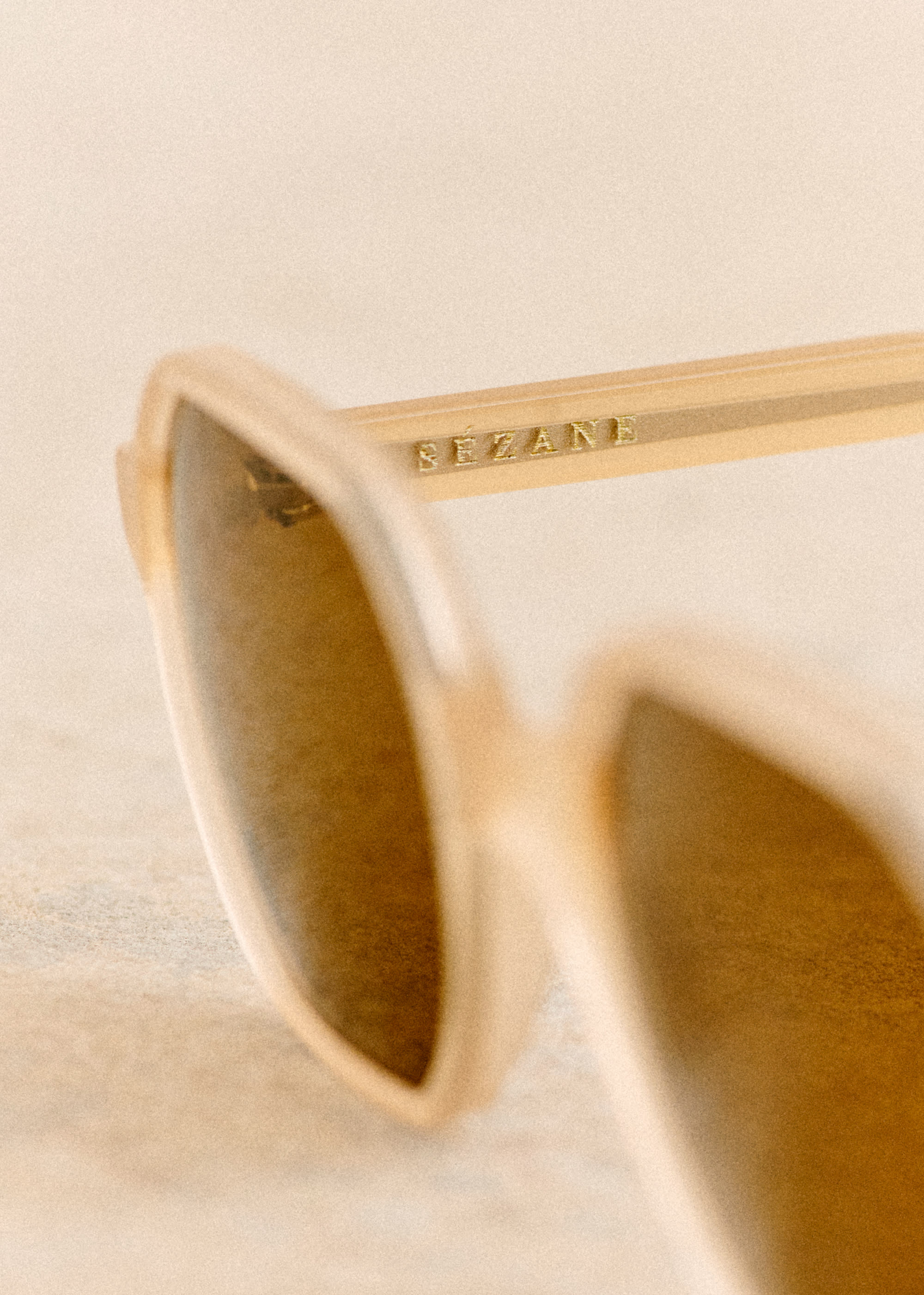 Lunettes de soleil Rita - Milky beige - LES COMPOSANTES/DÉCOUVRIR 5906667