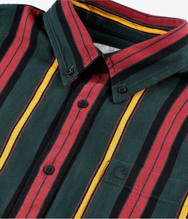 Carhartt WIP Jarrell Hemd (stripe conifer black) online kaufen | skatedeluxe