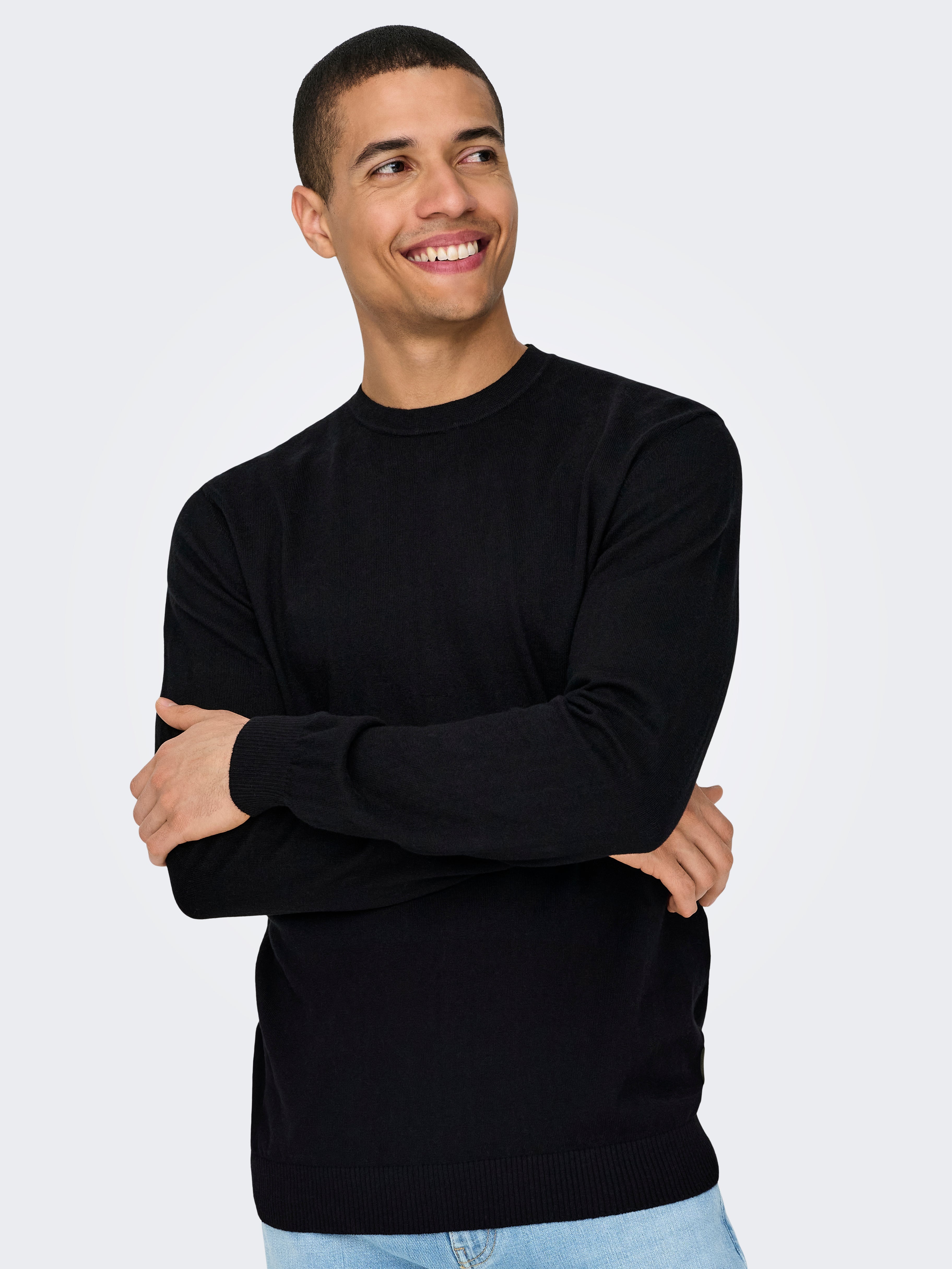 ONSLOUI Pullover Black