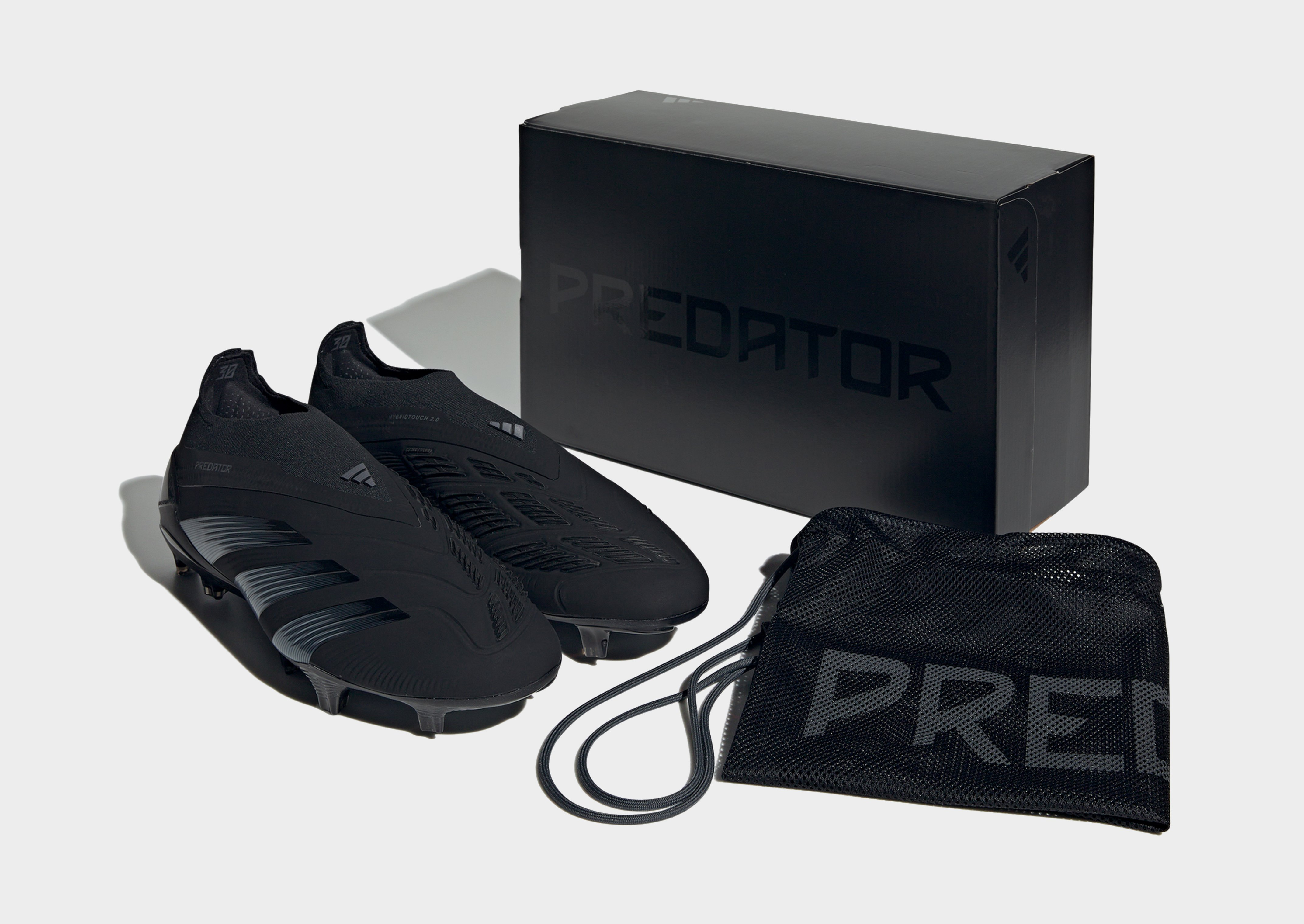 adidas Chaussure de football Predator Elite Laceless Terrain souple