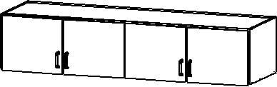 Aufsatzelement BREMEN 181 x 39 x 54 cm Sonoma Eiche
