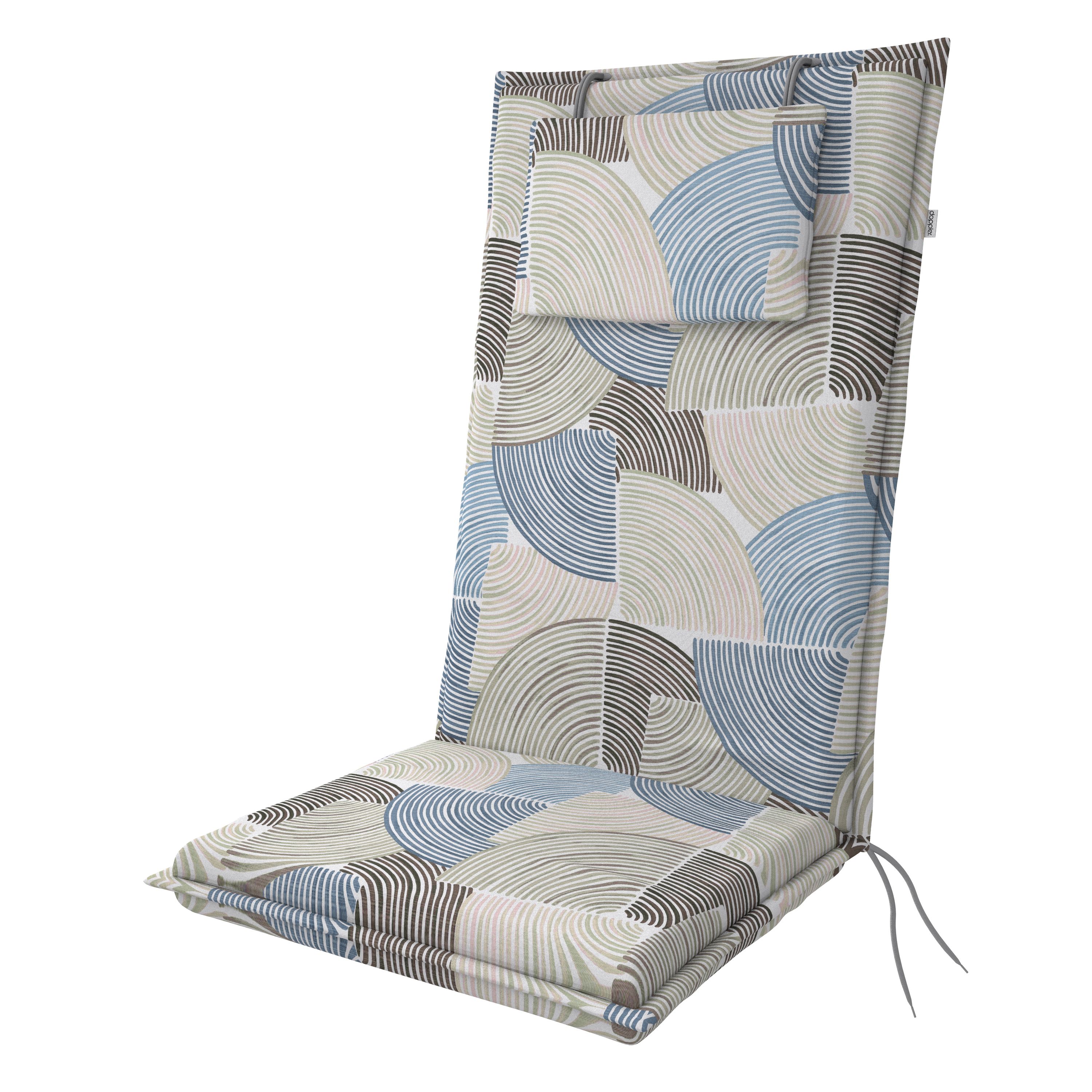 Sesselauflage DOPPLER ELEGANT hoch