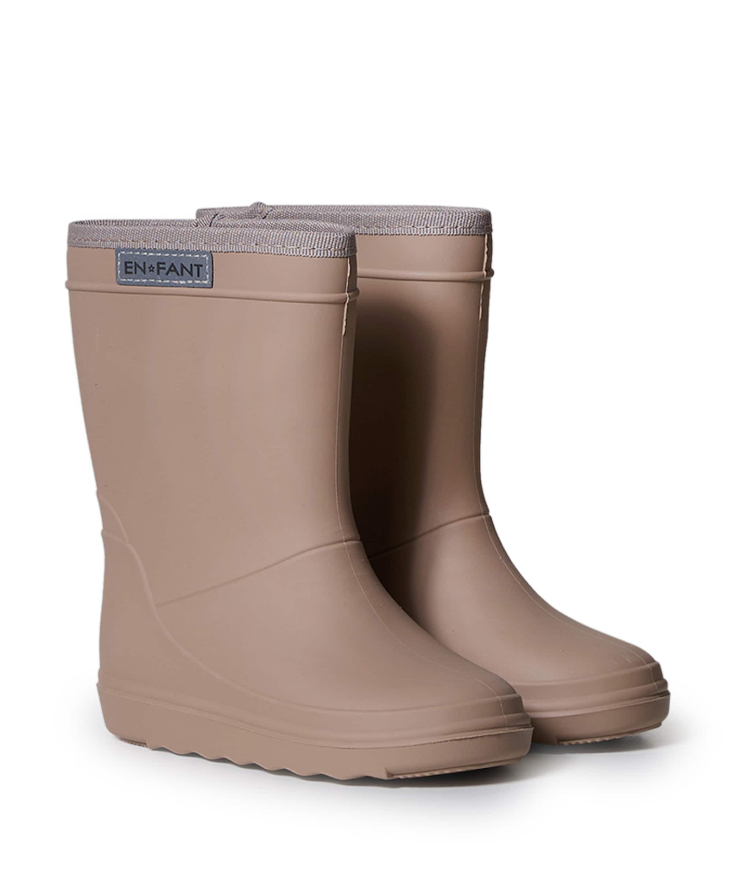 EN FANT rain boots solid regenlaarzen  beige