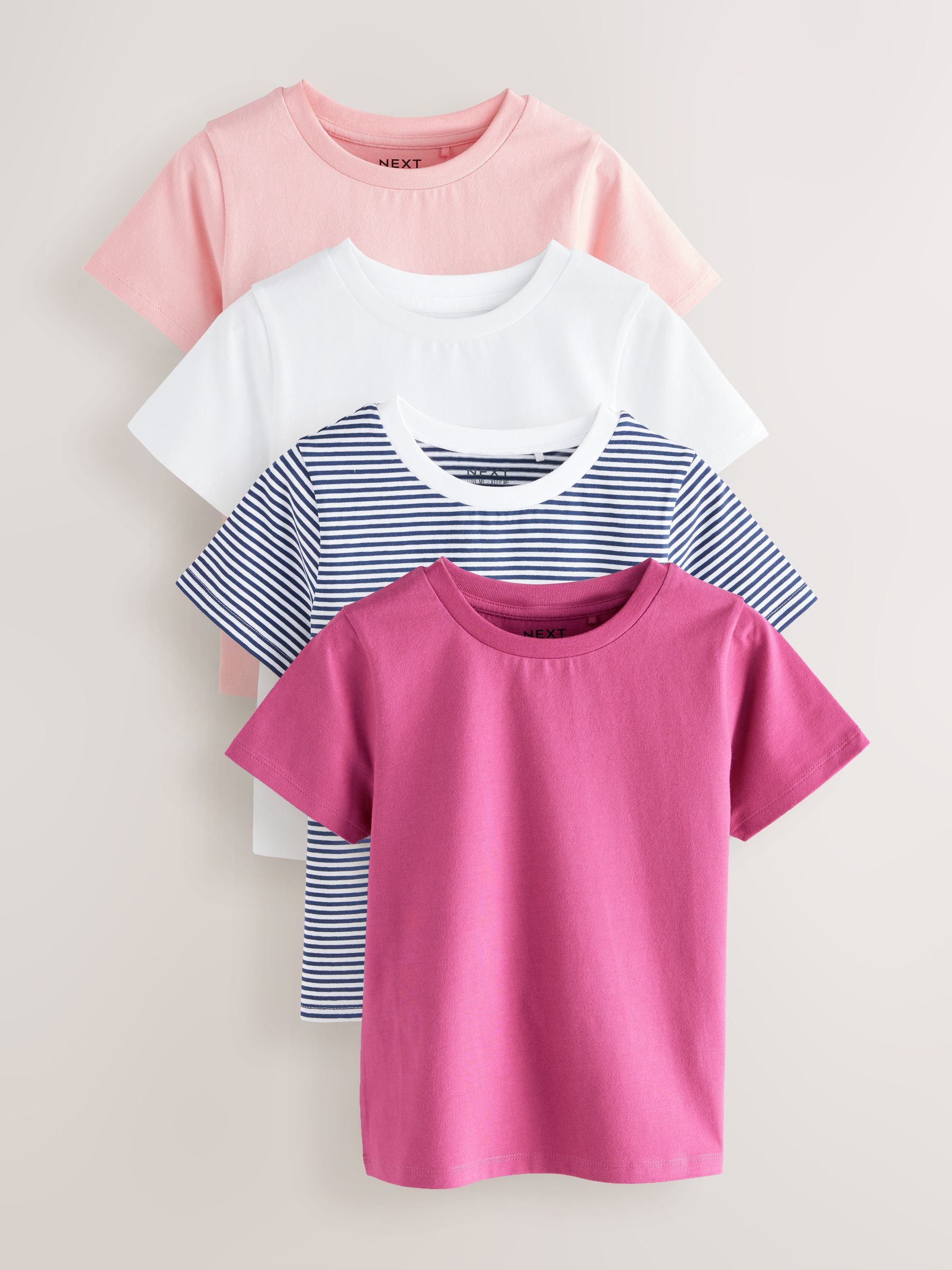 Roze - T-shirts 4 Pack (3-16jr)