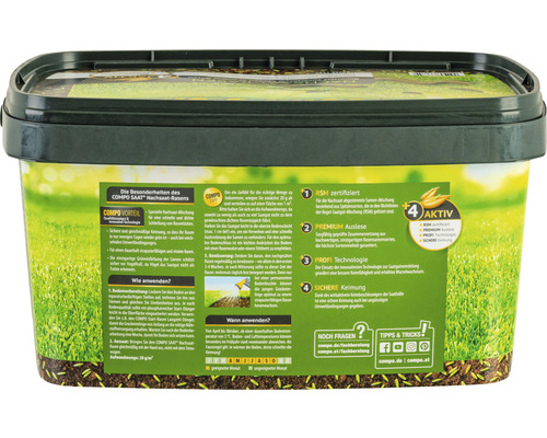 Doorzaai gazon COMPO SAAT® 2 kg 100 m²