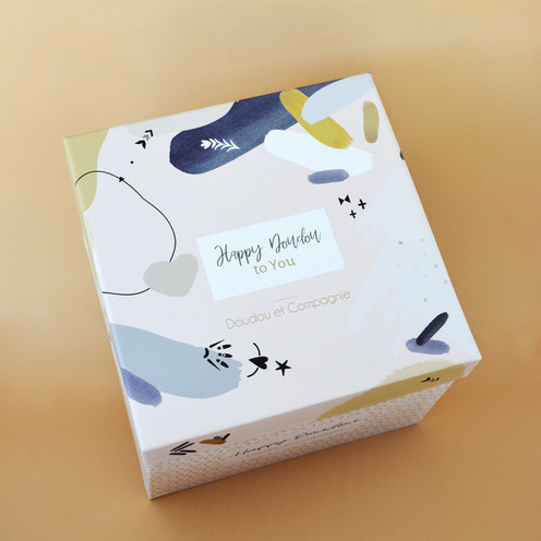 Lapin Pantin HAPPY WILD - DOUDOU ET COMPAGNIE