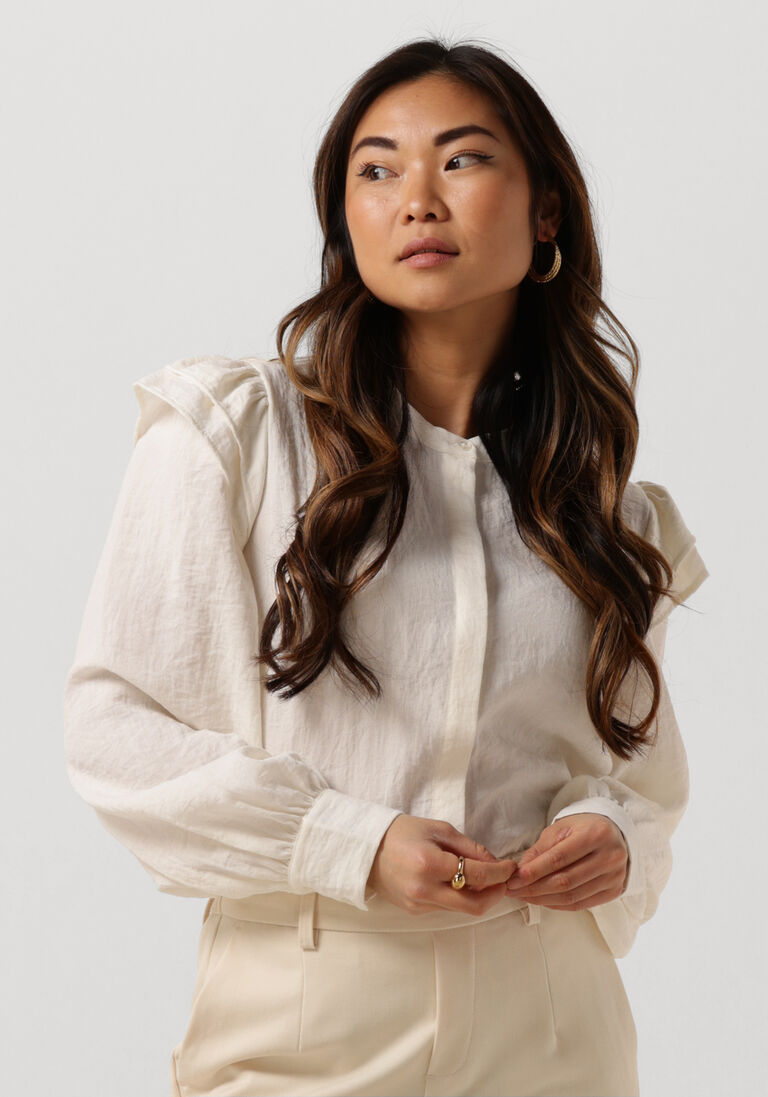 OBJECT witte object blouse objsophie l/s shirt