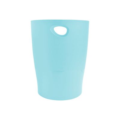 Exacompta Ecobin Aquarel - Corbeille à papier - 15L - vert pastel