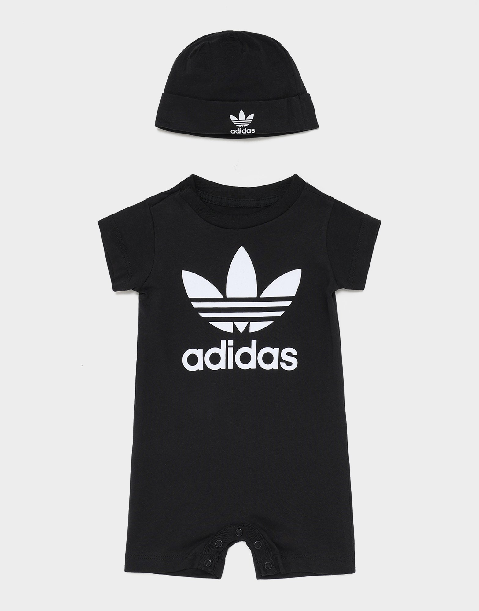 adidas Originals Jumpsuit and Beanie Gift Set Infant