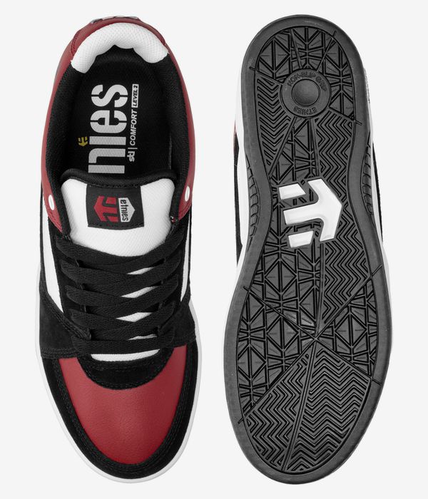 Etnies M.C. Rap Low Schuh (black red white)