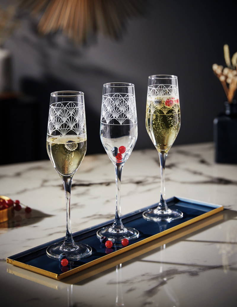 Creatable Sektglas 4er-Set PARADISIO