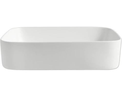 Jungborn opzetwastafel THREE 50 x 35 cm wit mat incl. keramische afvoerplug