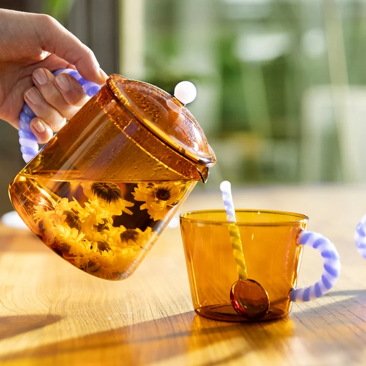 &klevering - Duet Teekanne 1 l, amber