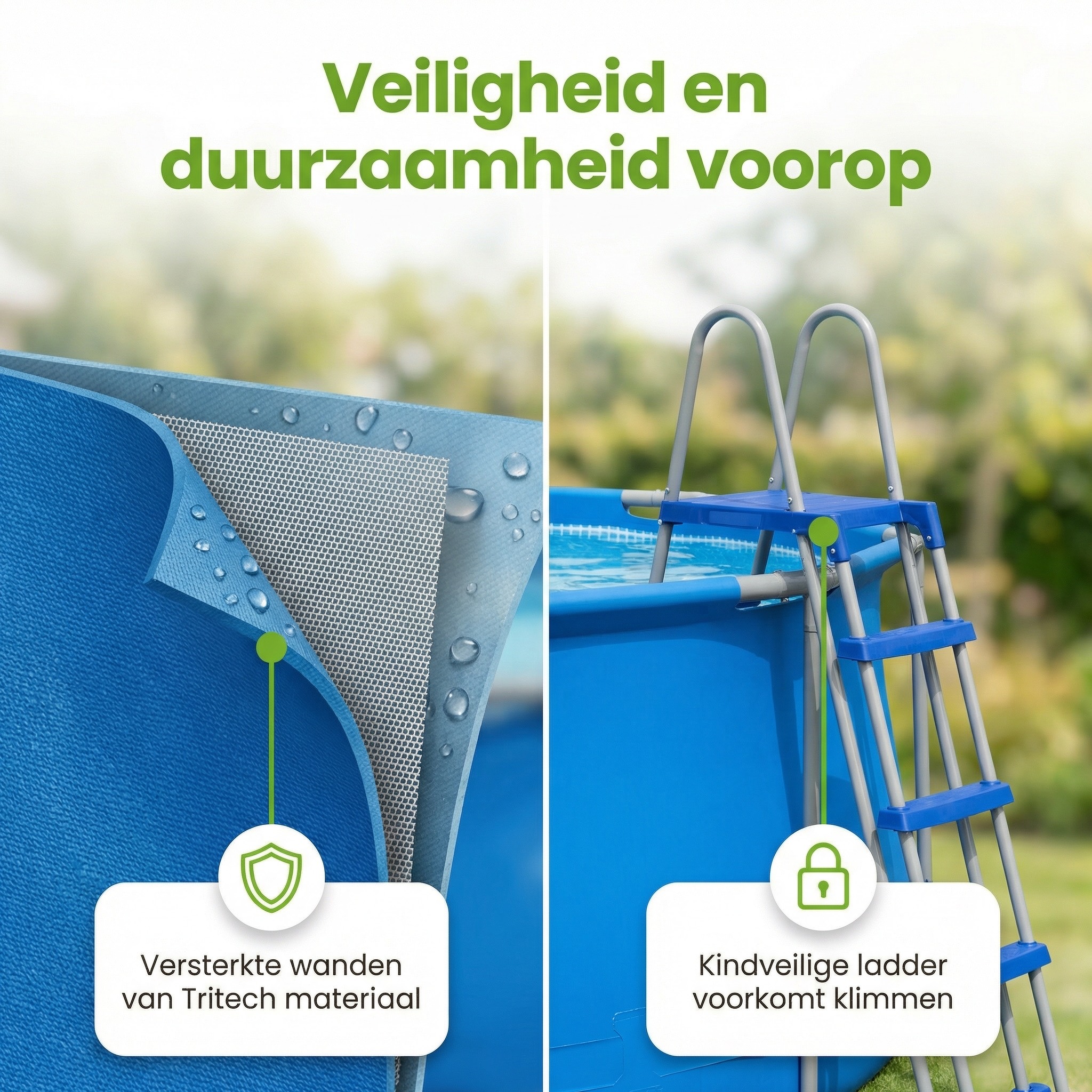 Bestway fast set 457x122cm zwembad – 4-delig