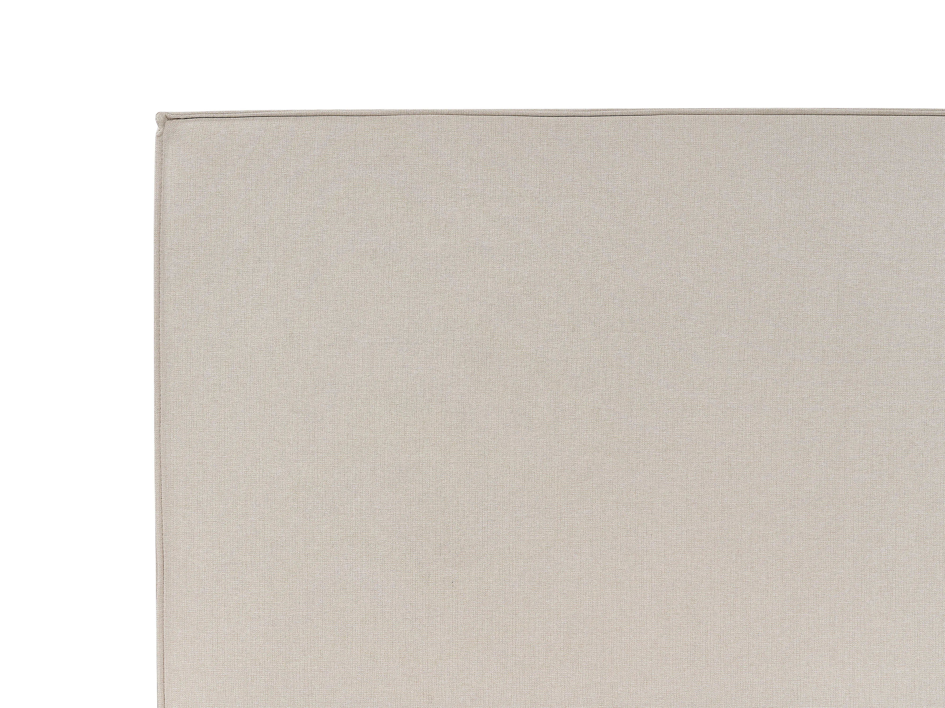 Bed met opbergruimte Stof MOISSAC 160 x 200 cm Beige