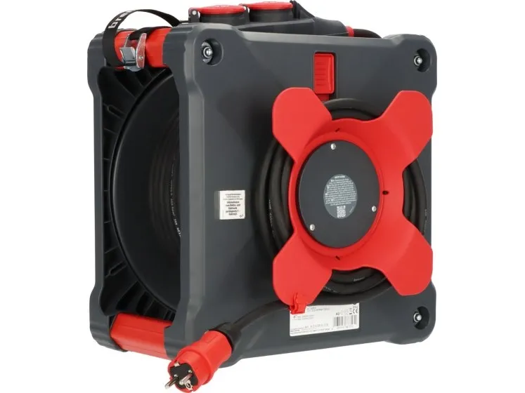 Brennenstuhl Professional kabeltromle KC 3200 5 med all-round væltebeskyttelse (9212380110)