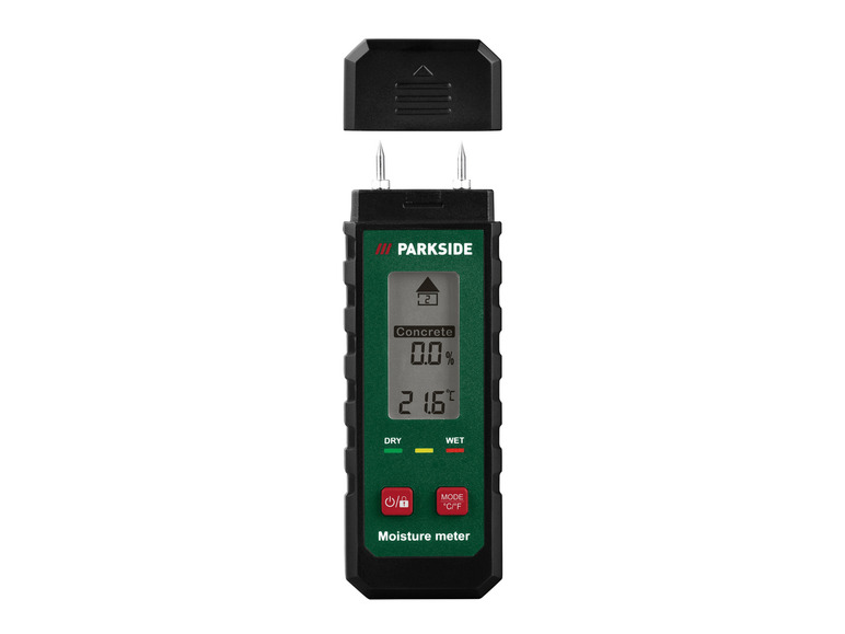 Infraroodthermometer of bouw-/houtvochtmeter