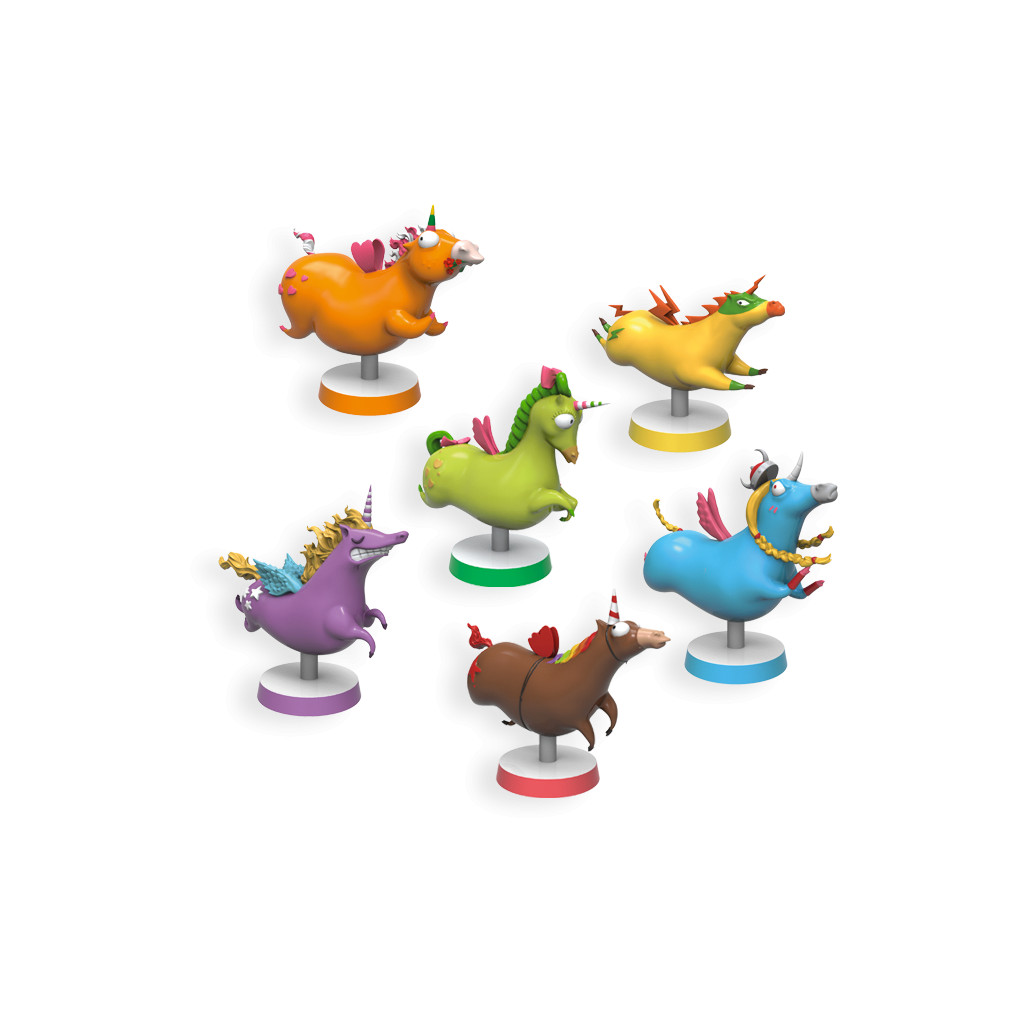 Unicorn Fever : Lot de 6 Figurines