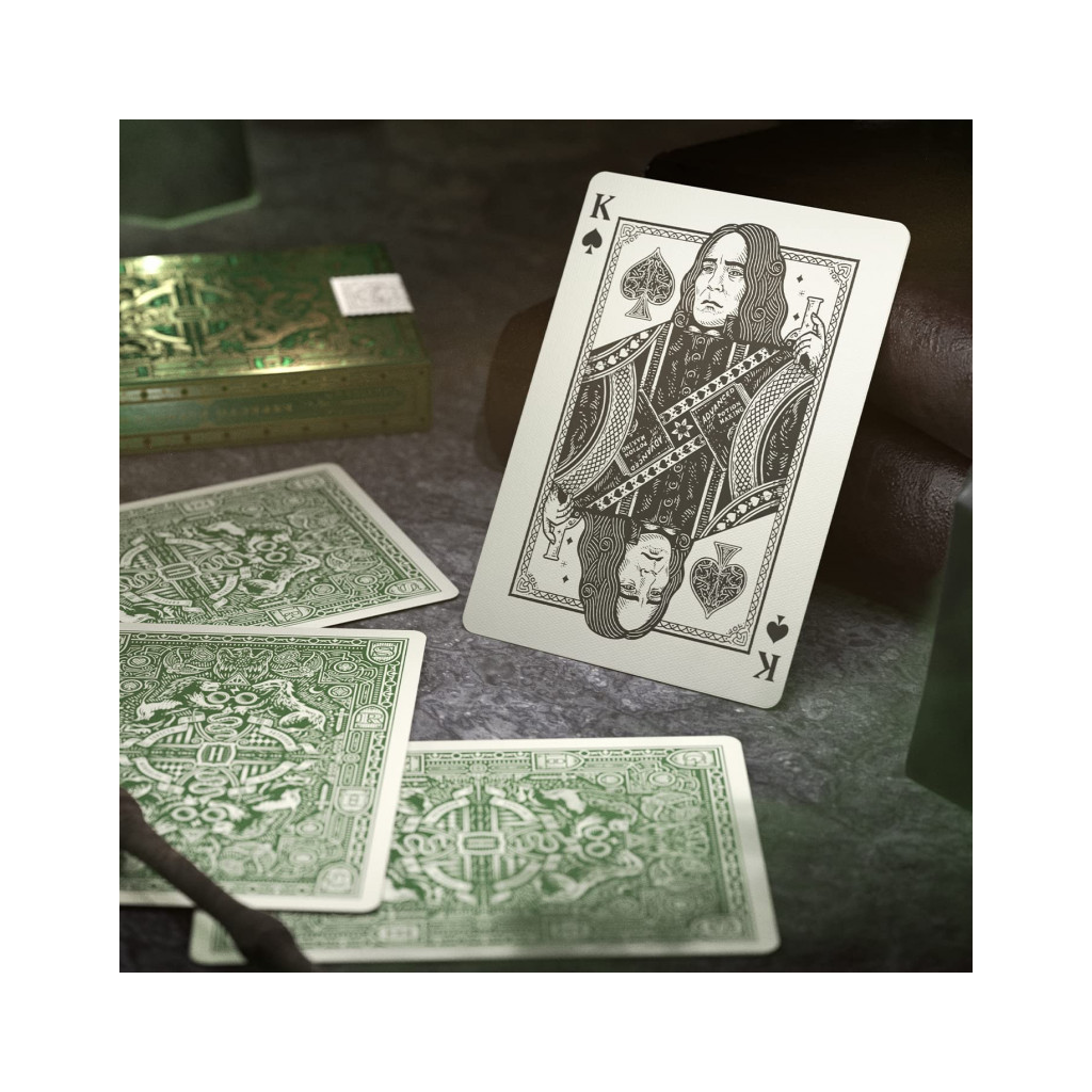 Cartes Bicycle Theory 11 - Harry Potter Serpentard Vert