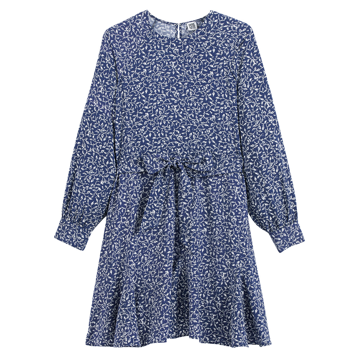 COLEÇÕES LA REDOUTE<br>Vestido curto e evasê com estampa floral