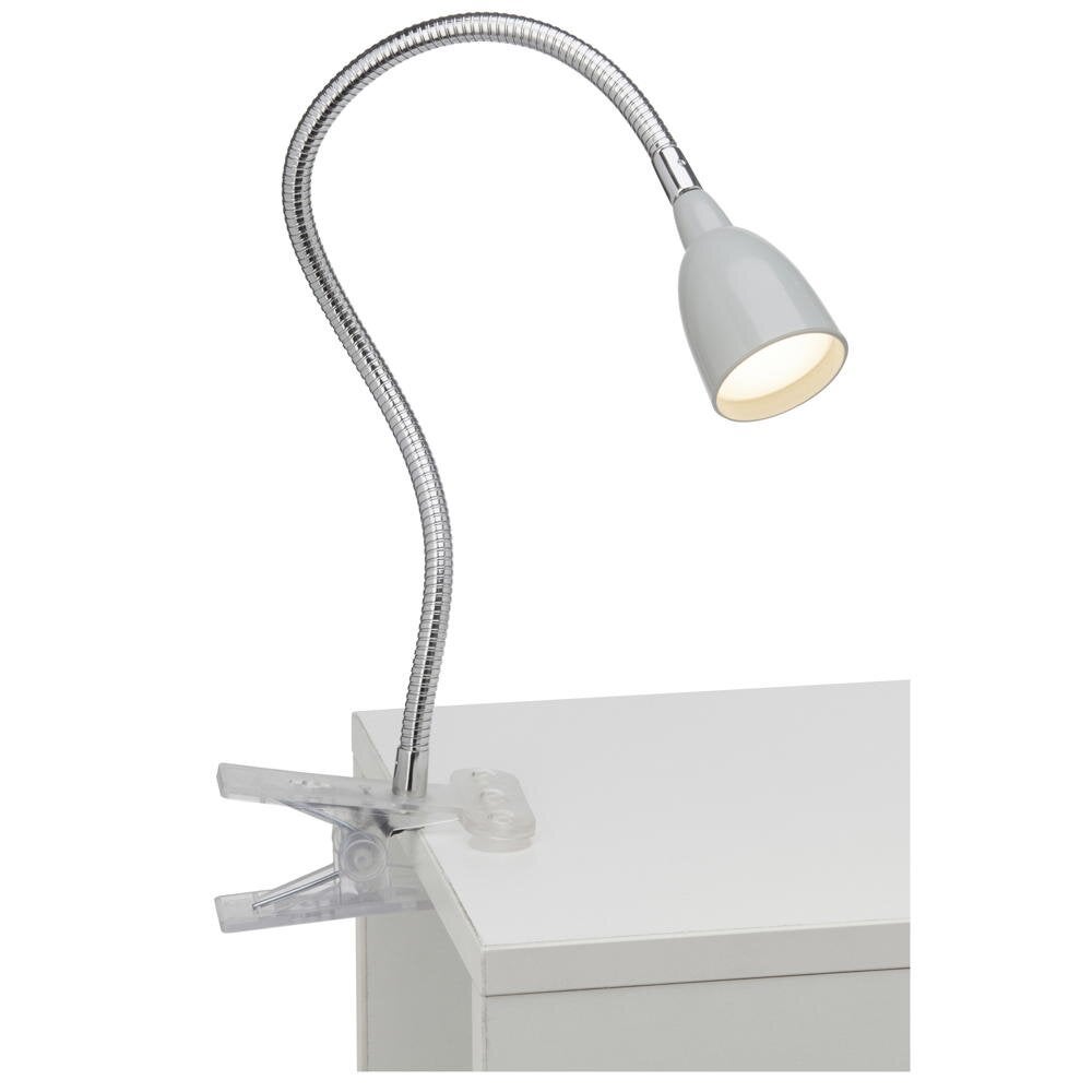 LED cliplamp Anthony in zilver 2,4W 250lm