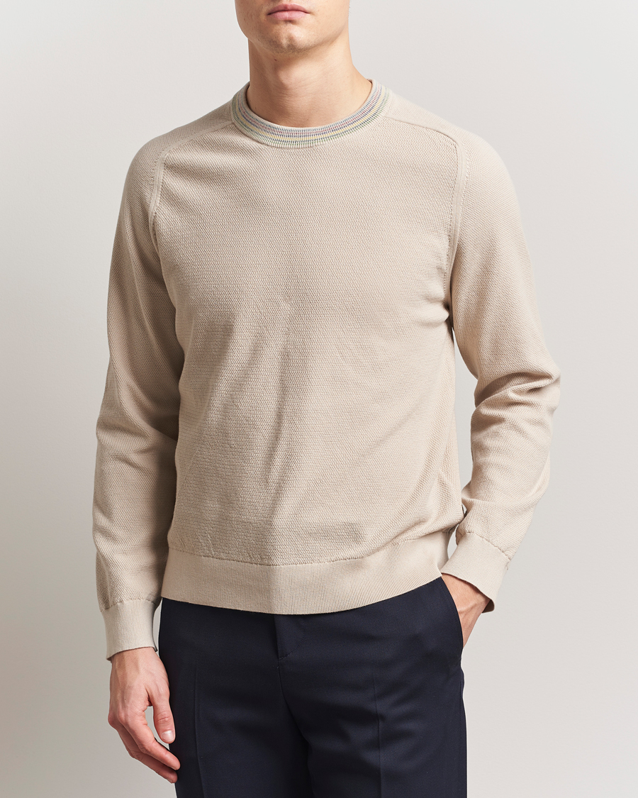 PS Paul Smith Cotton Knitted Sweater Off White