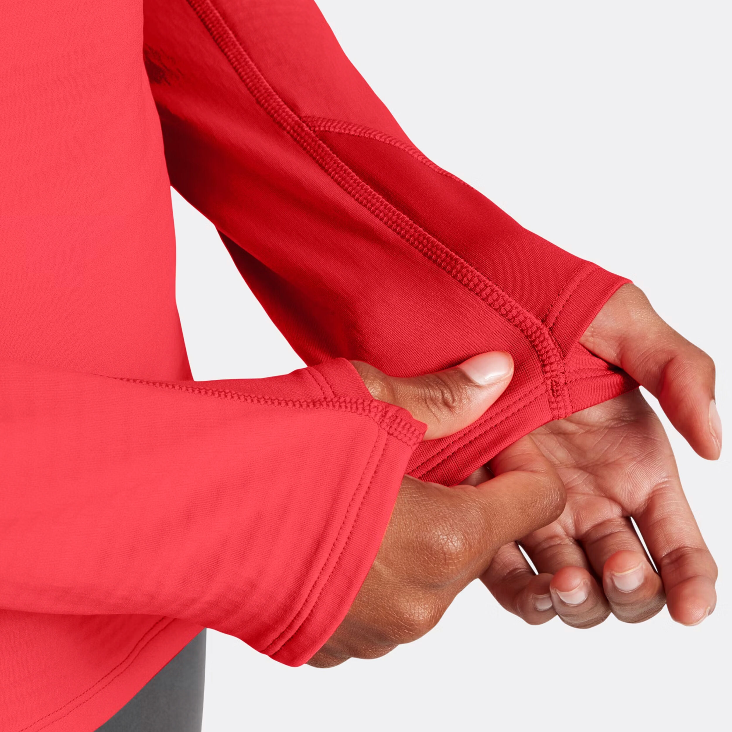 Under Armour Vanish CW 1/2 Zip Haut Manches Longues Femmes - Rouge